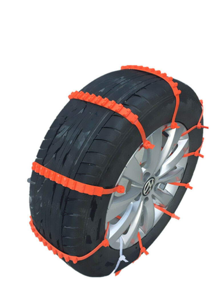 10X Universal 175-295mm Off Road Car Truck Snow Anti-slip Wheel Tire Chains New