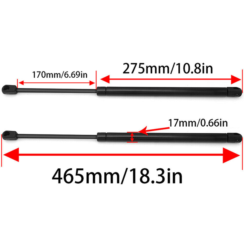 2Ã— Rear Window Glass Lift Supports Struts For Ford Escape Mazda Tribute 08-2012