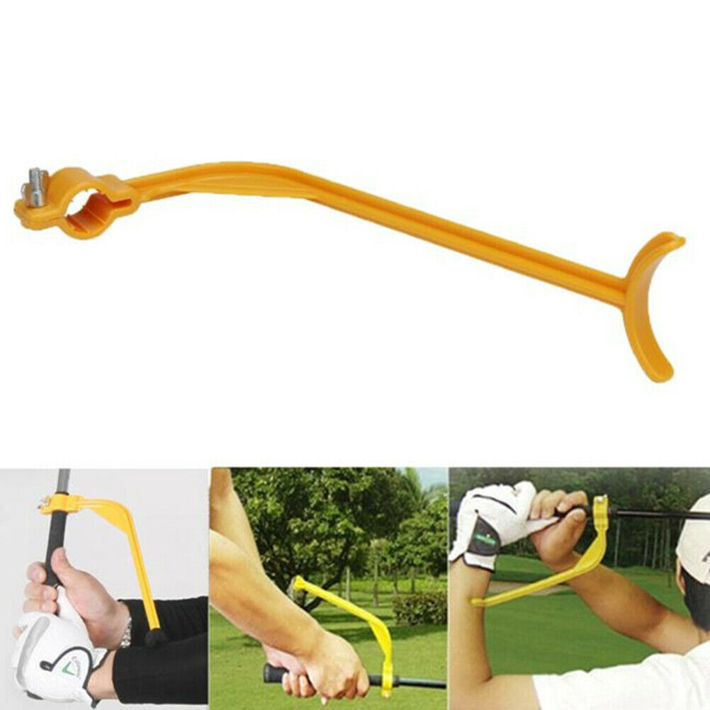 Golf Swing Trainer Practice Guide Beginner Gesture Alignment Training Aids Tools