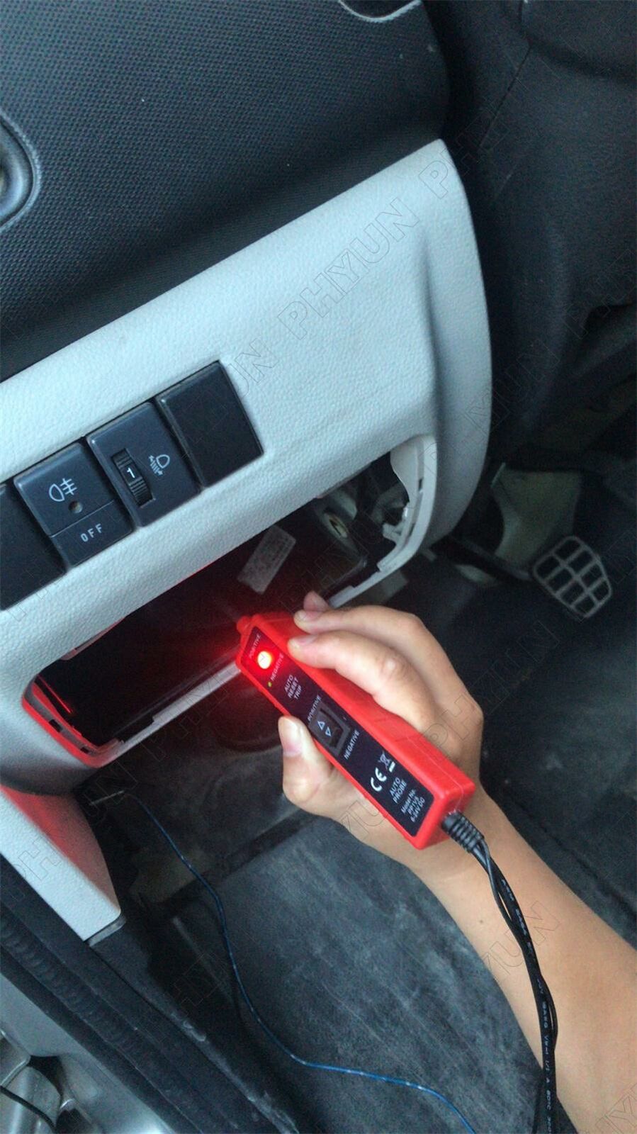 4 Meters Vehicle Power Circuit Electrical Tester + Short-circuit Protection Tool