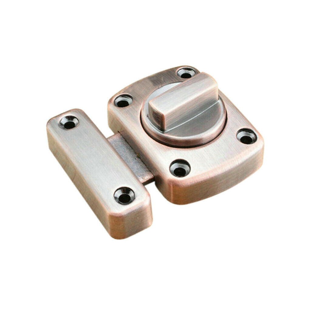 3Pieces BATHROOM TOILET DOOR LOCK Cabinet Cupboard Turn Bolt Privacy Catch Latch