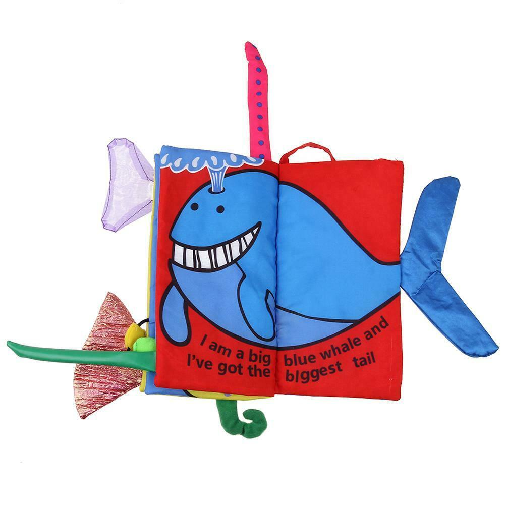 Baby Toys Knowledge Cloth Book Children Room Decorations Educational Toys @