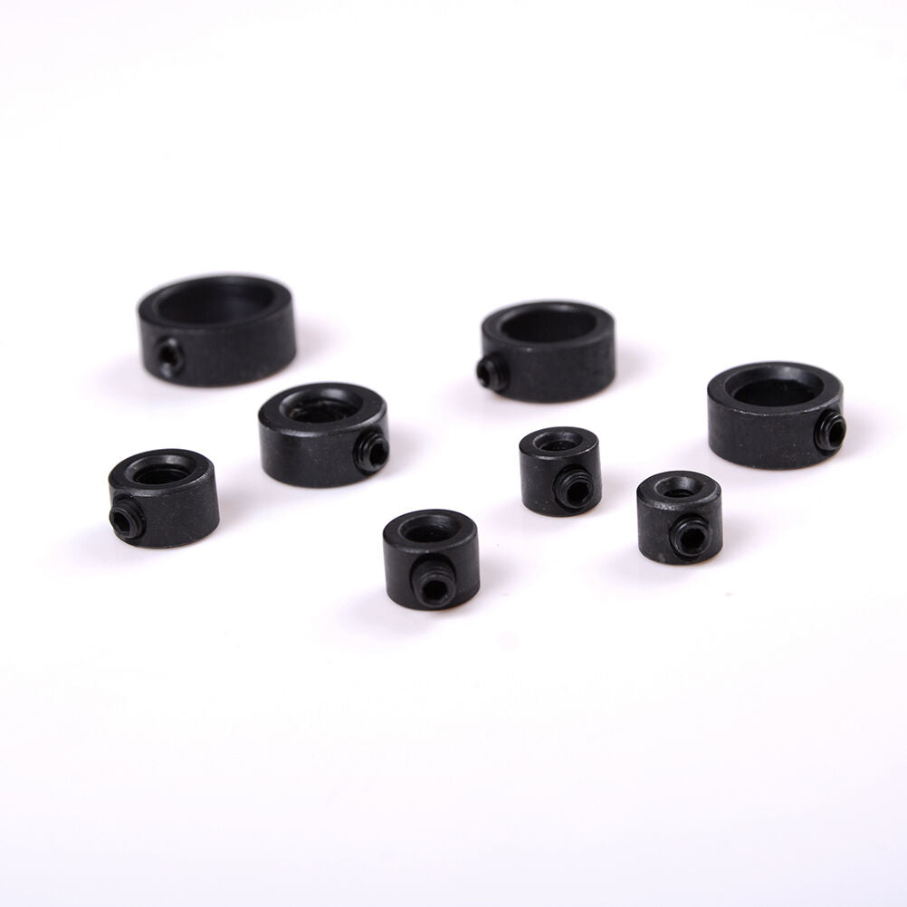 8Pcs 3-16mm Woodworking Drill Bit Depth Stop Collars Ring Positioner S_ZY TL