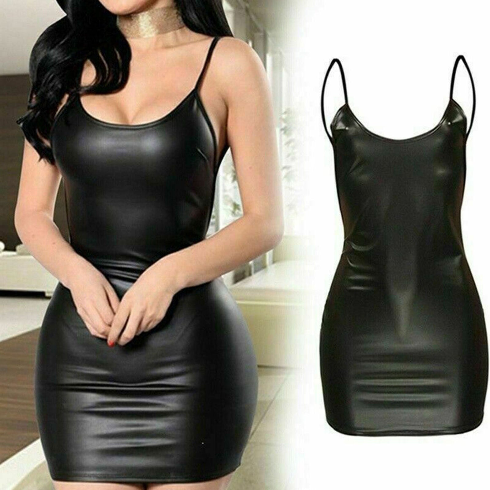Dress Bodycon Summer Cocktail Short Women Mini Bandage Sleeveless Evening Party