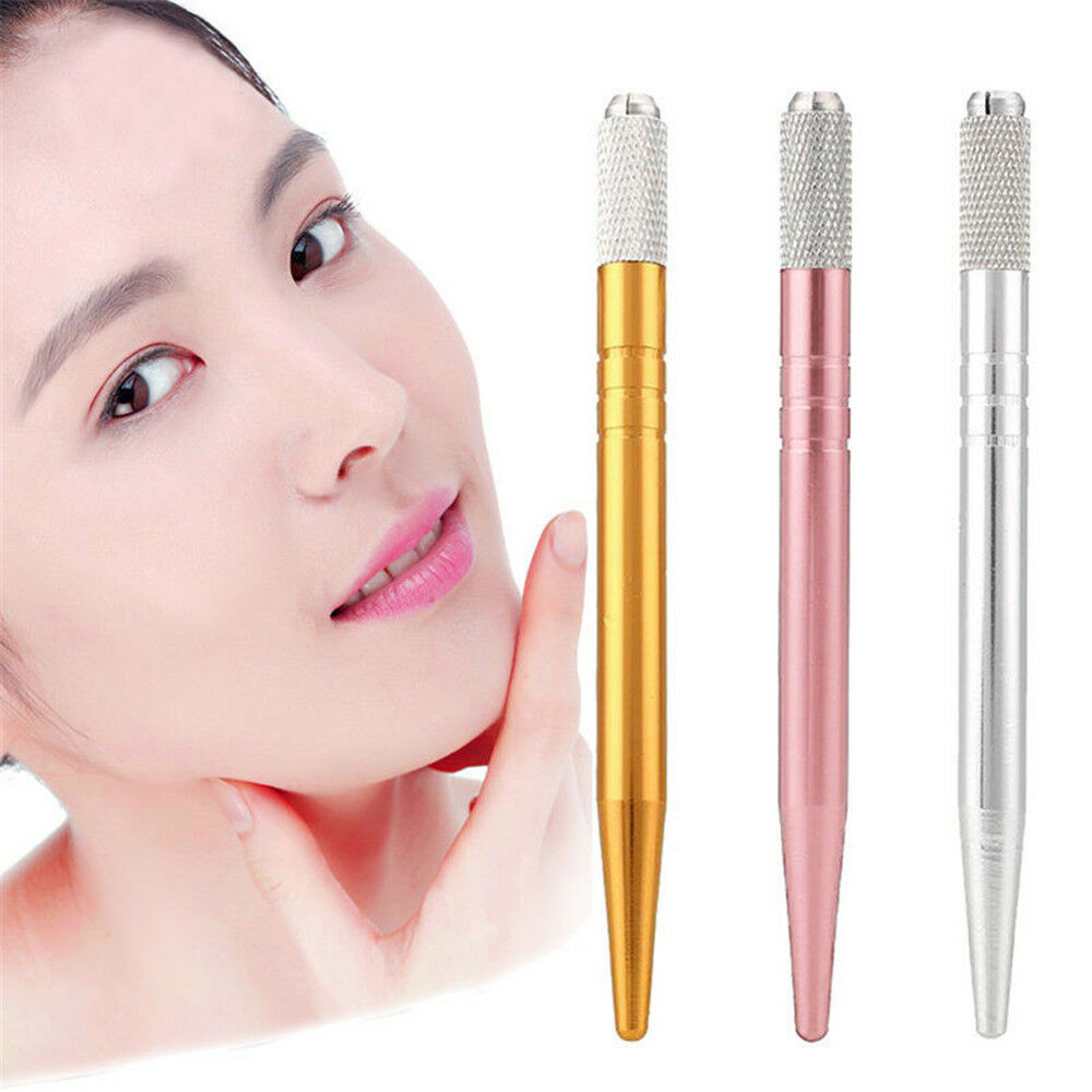 1* Eyebrow Tattoo Manual Pen Permanent Microblading Tattoo Machine Tools Makeup~