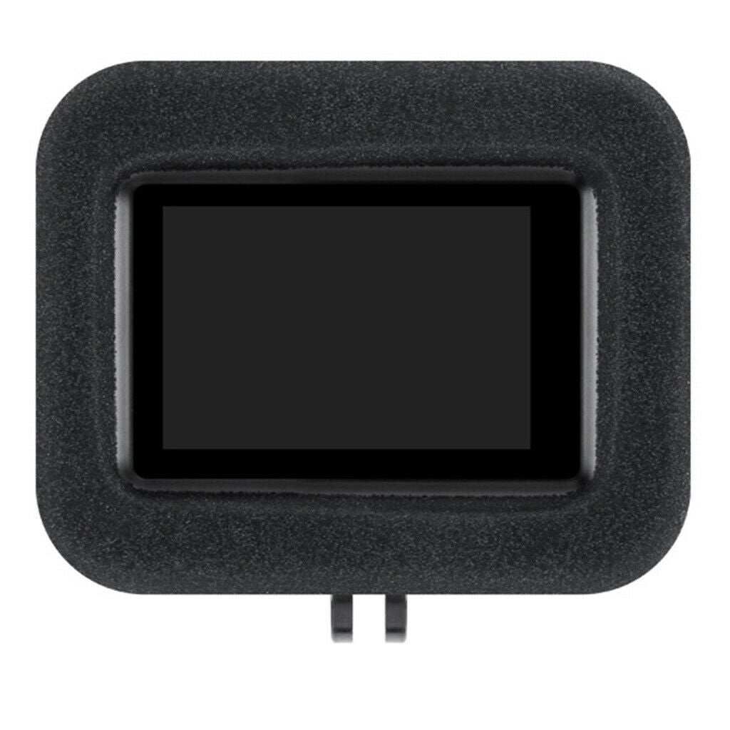 2Pcs Windshield Foam Cover Noise Reduce + Frame for GoPro Go Pro Hero 5 6 7