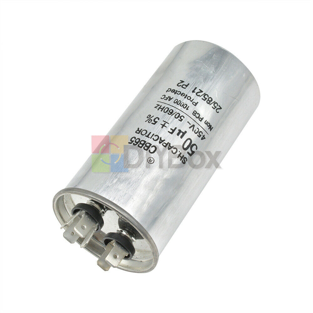 50UF 450VaH Run Motor Capacitor Compressor  Air conditioning Water Pump