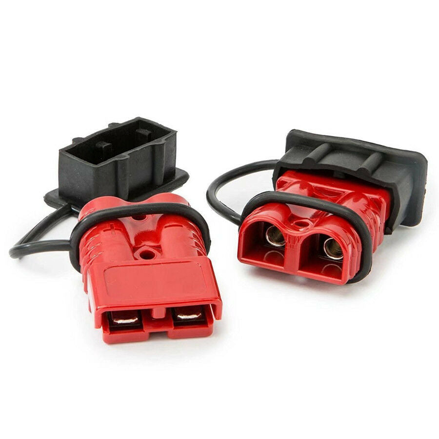 Durable 175 Amp Battery Power Plug Battery Power Cable Connector+Terminal Pins