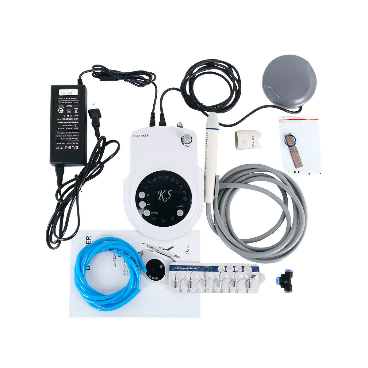 Dental Ultrasonic Piezo Scaler K5-LED Handpiece Scaling Perio Endo DREAMKER