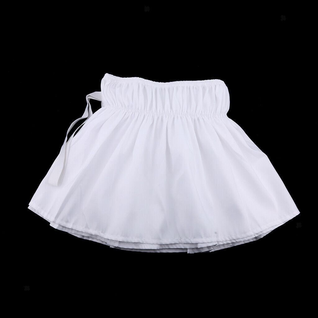 pure color elastic band bed skirt bed apron 180cmx200cm+38cm White