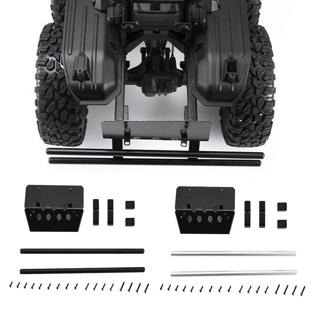 TRX6 TRX4 G500 G63 Metal Rear Bar Chassis Protection + Rear Bar Black