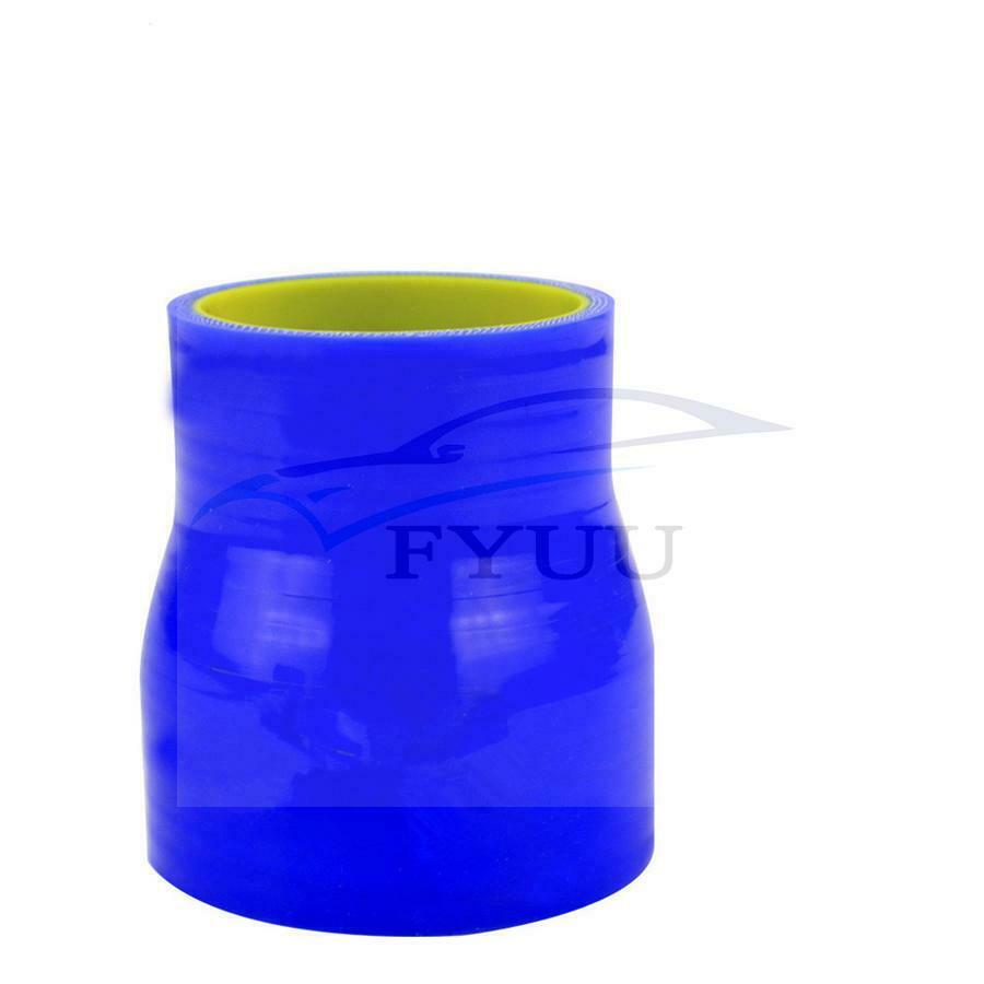 Blue Silicone Reducer Hose 3Ply 2"-2.5" 51-64mm Supercharger Intake Intercooler