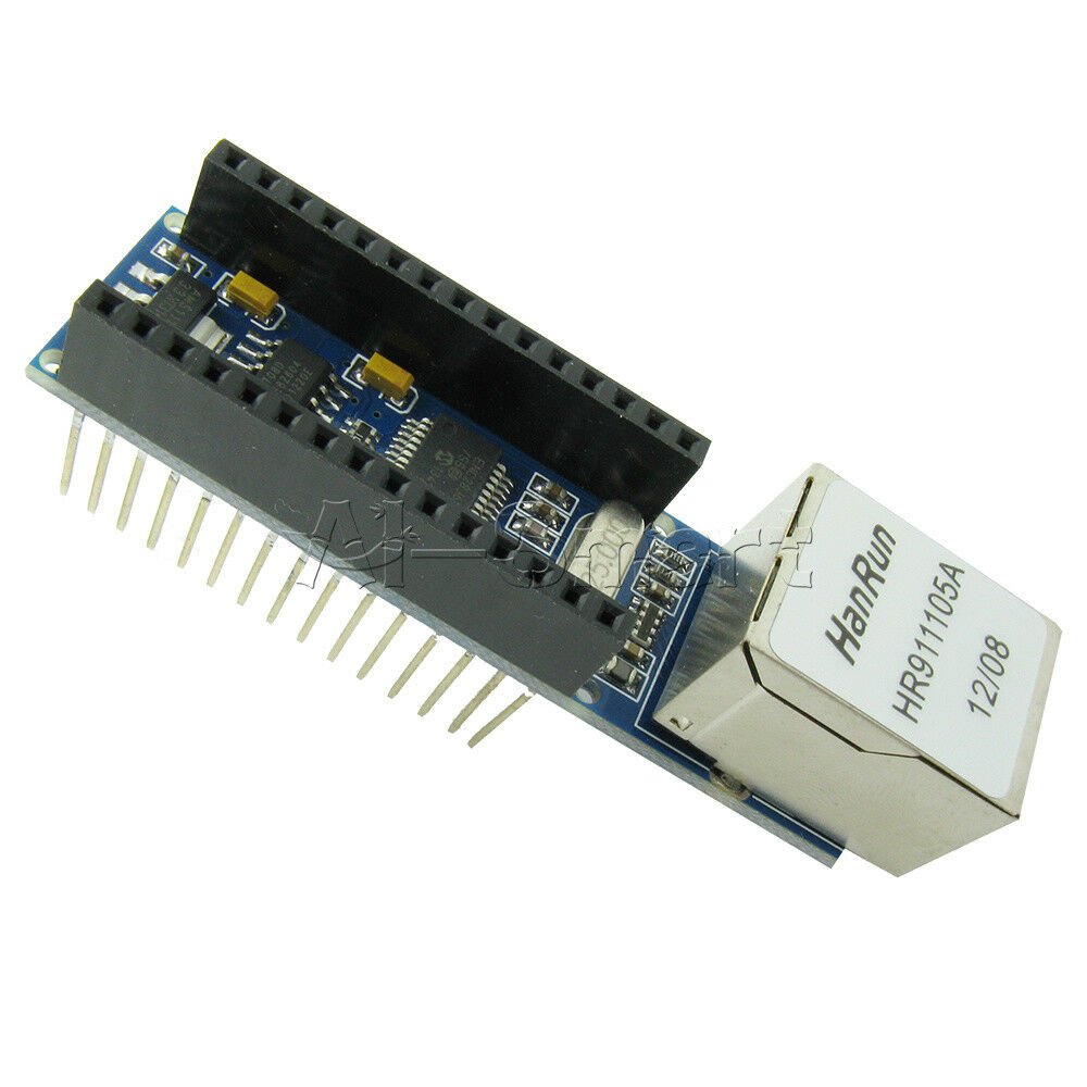USB Nano V4.0 V3.0 Atmega328P Board+ENC28J60 Ethernet Shield Module For Arduino
