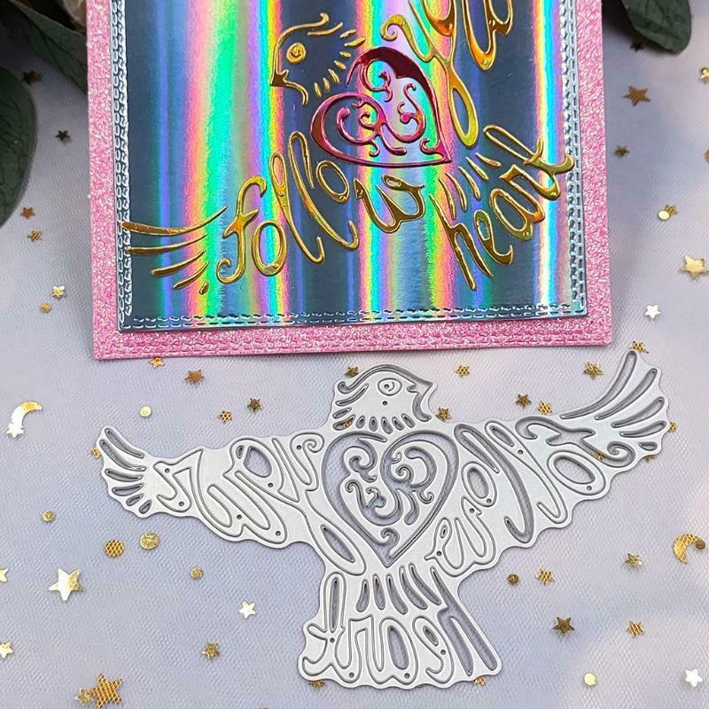 Eagle Metal Cutting Dies Stencil DIY Scrapbooking Album Paper Card Template Mold