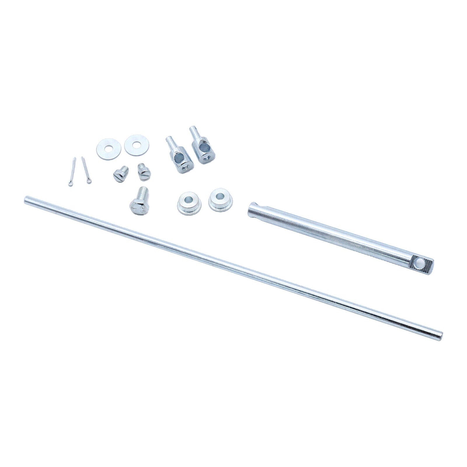Dual Carb Linkage Kit with Installation Hardware Fit for Carburetors Carter