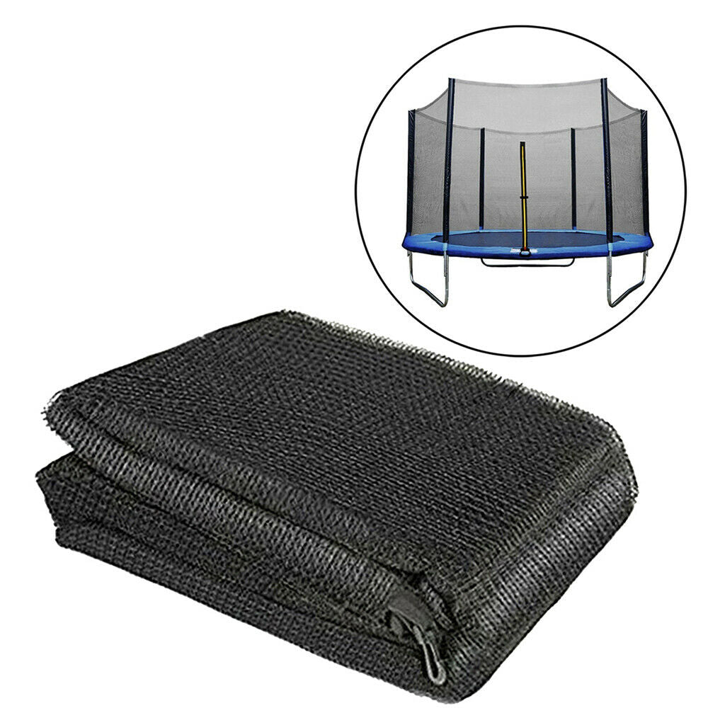 8ft 6-pole REPLACEMENT TRAMPOLINE SAFETY NET ENCLOSURE SURROUND PROTECT NETTING