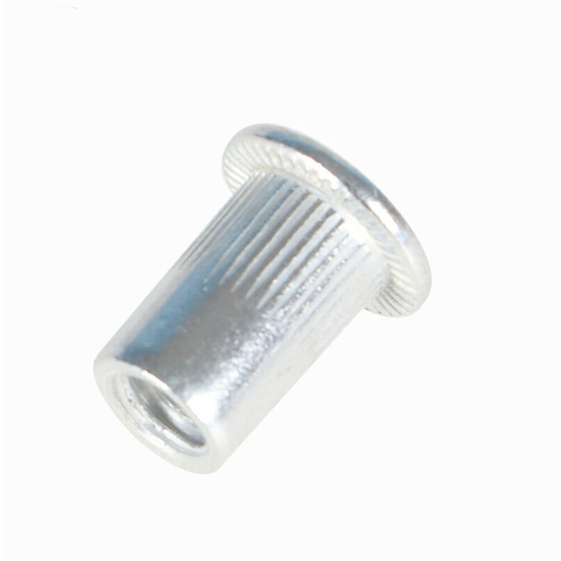 150Pcs Aluminum Flat Head Vertical Grain Rivet Nut Blind Rivet Nut Blind Rivet