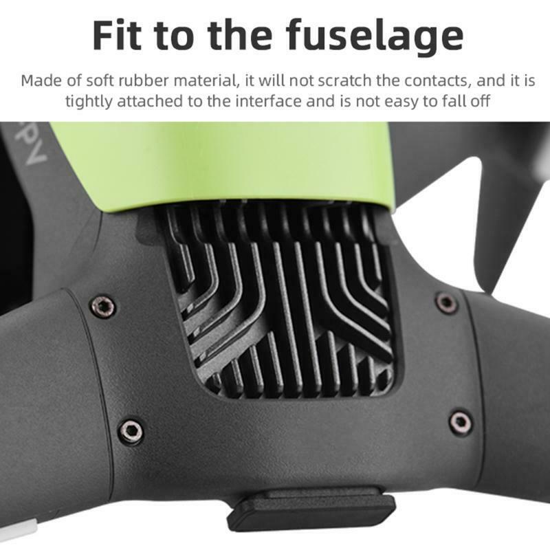 Body Contact Dust Plug Set, Battery Charging Port Protective Cover for FPV Drone