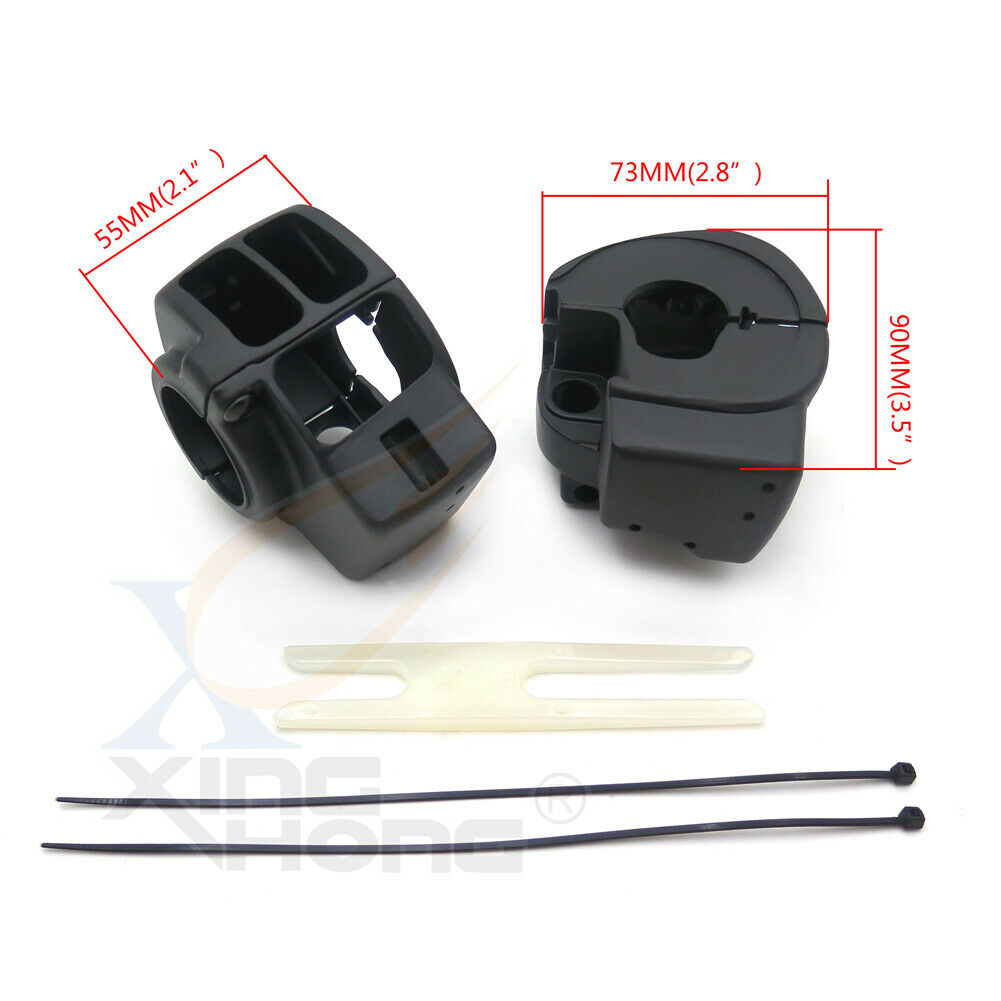 Black Switch Housing Cover for Road Electra Glide FLHTC FLHT FLHX FLTRX