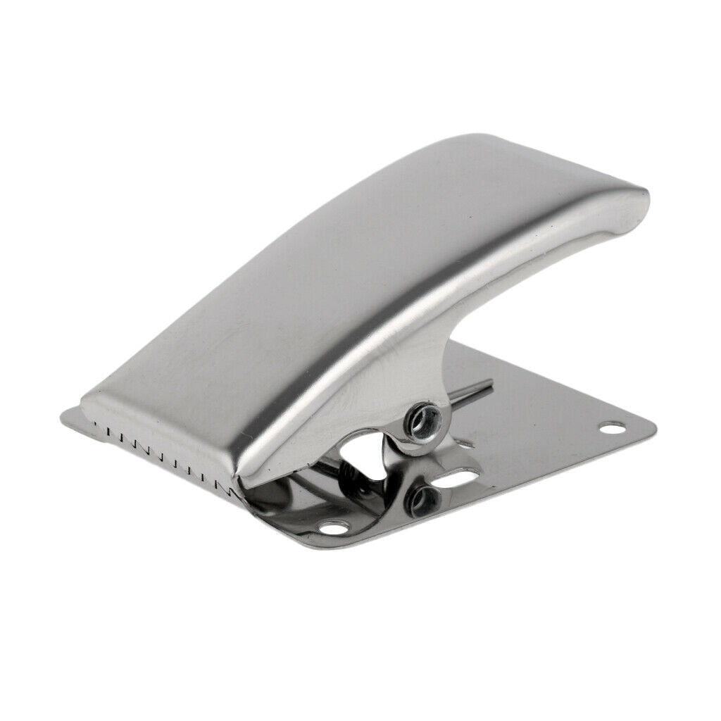 2Pcs Fillet Clamp Deep-jaw Fish Tail Clip With Mounting Base For Fish Clean