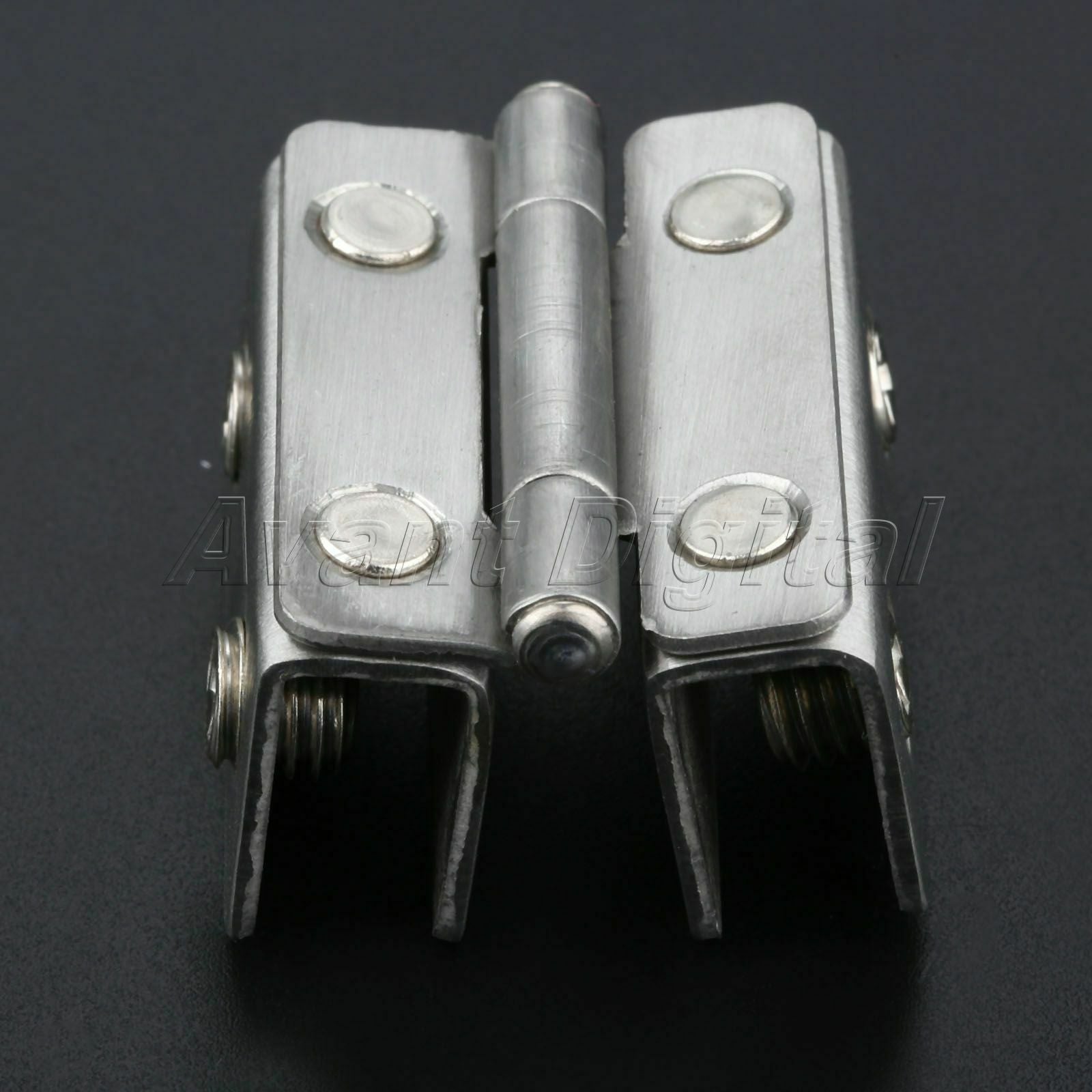 Adjustable Bathroom Glass Door Clamp Hinge Hardware Wine Display Cabinet Hinges