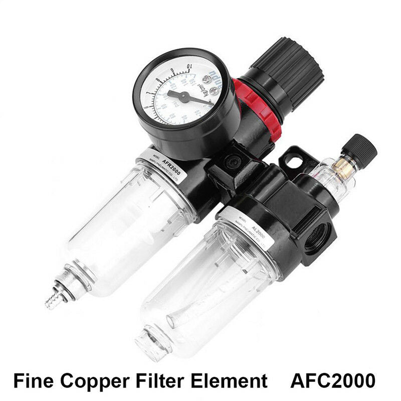 Copper Filter Air Pressure Regulator Oil Water Separator Trap Filter AFC2000BDA