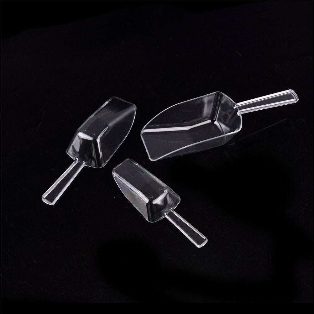 3x/set New Mini Plastic Scoops Sweets Candy Buffet Wedding Party Bar Acce.l8