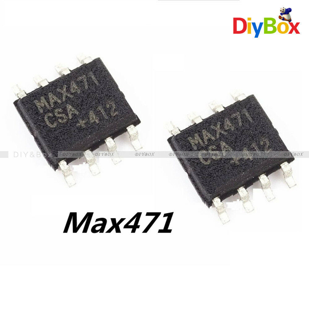 2PCS MAX471CSA SOP8 IC PRECISION HIGH-SIDE CURRENT SENSE AMPLIFIER MAX471ESA DIY