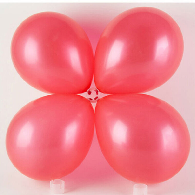 50X Decorative Helium Balloons Arch Buckle Ring Clips DIY Kit Wedding Birth m XC