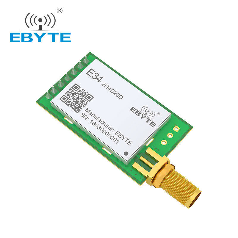 2.4GHz E34-2G4D20D Full Duplex 20dBm UART 2.4G Wireless Transmitter and Receiver