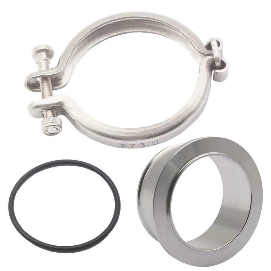 For Holset HX40W HX35W HX35 Turbo Compressor V-band Flange & Clamp Cummins 5.9L