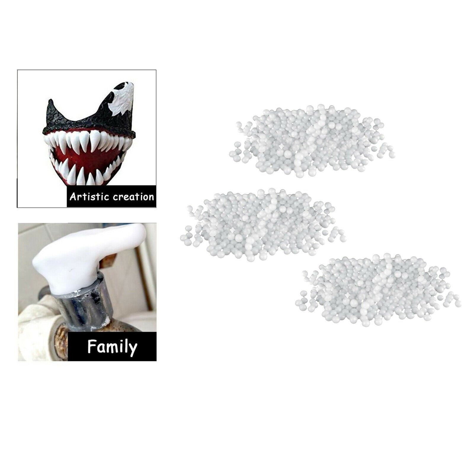 Replacement Thermal Fitting Beads 100g Moldable Temporary Tooth Repair