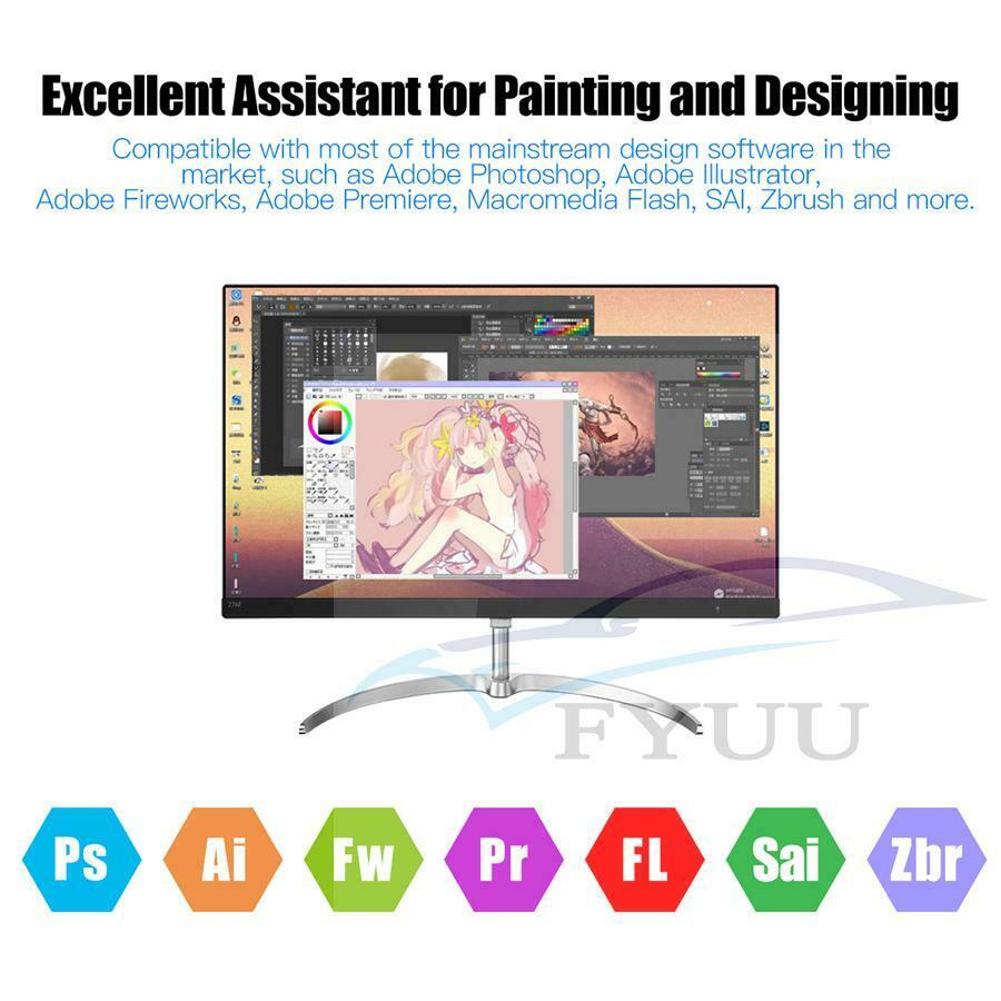 6'' Graphics Tablet 8192 Drawing Tablet Digital Tablet 233 Point Quick Reading