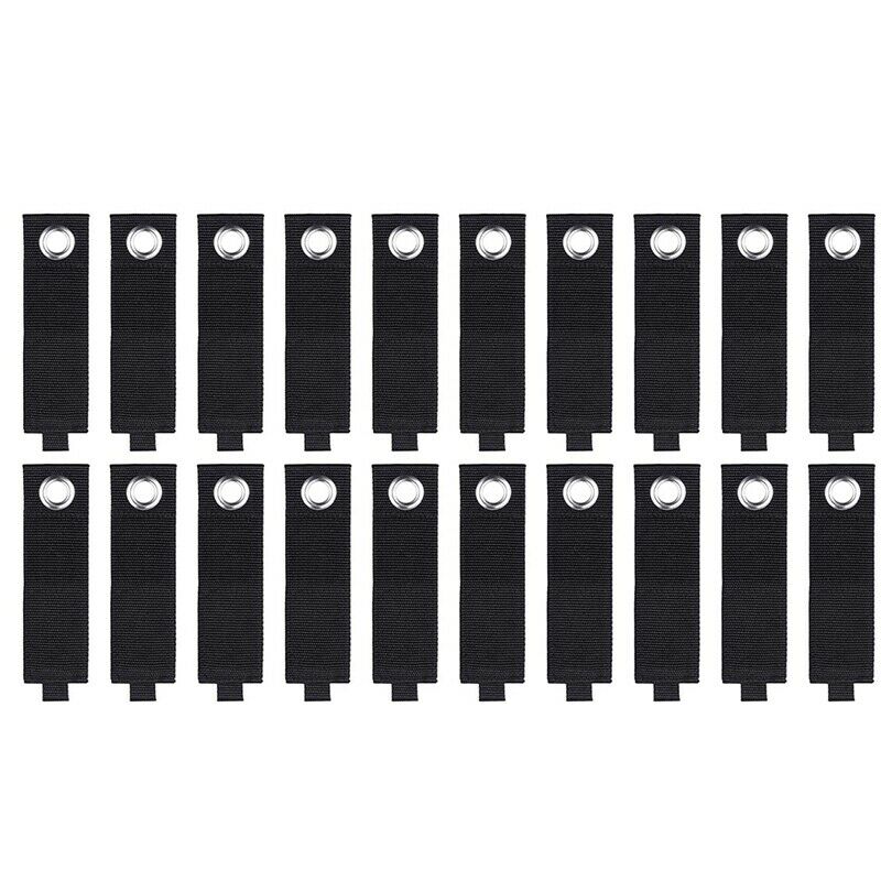 20 Pack Heavy Duty Extension Cord Holder Organizer, Hook and Loop Cable StrapsJ5