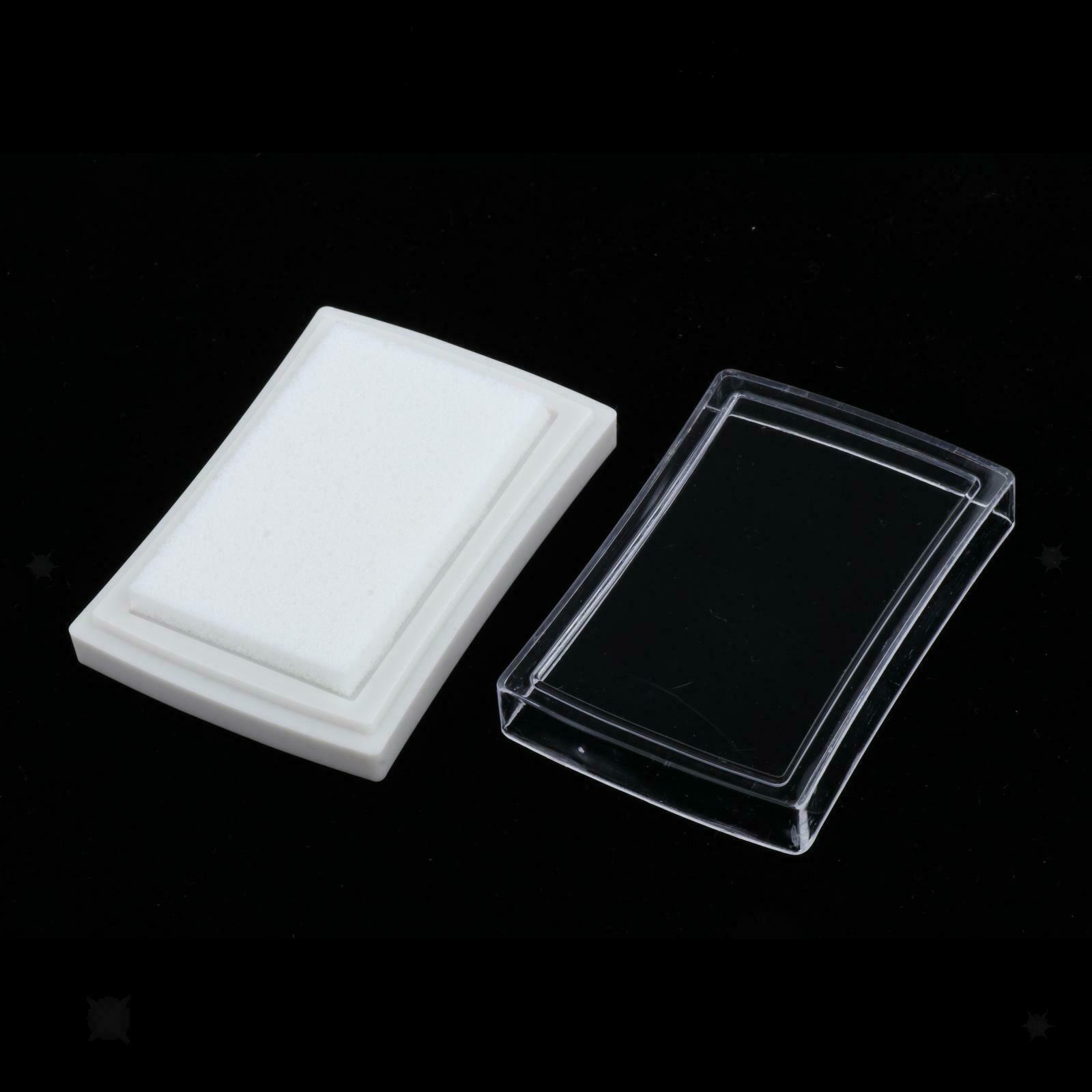 10pcs Blank No Color Stamp Pad Craft Ink Pad Scrapbook Painting Card Making