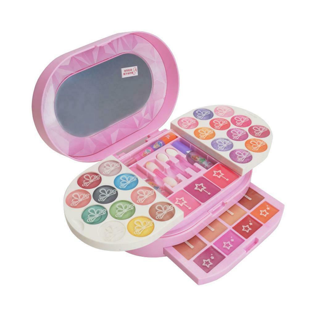 Washable Pretend Kids Make Up Gifts Set NON-TOXIC Makeup Beauty Dressing Toys