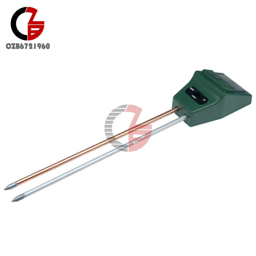 3 in 1 PH Tester Soil Water Moisture Light Test sensor Meter Garden Plant Flower