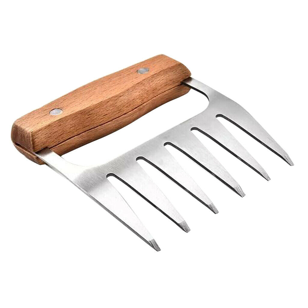 2 Pieces Heat Resistance Bear Claws Clamp Meat Claw Barbecue for Shredding Torn