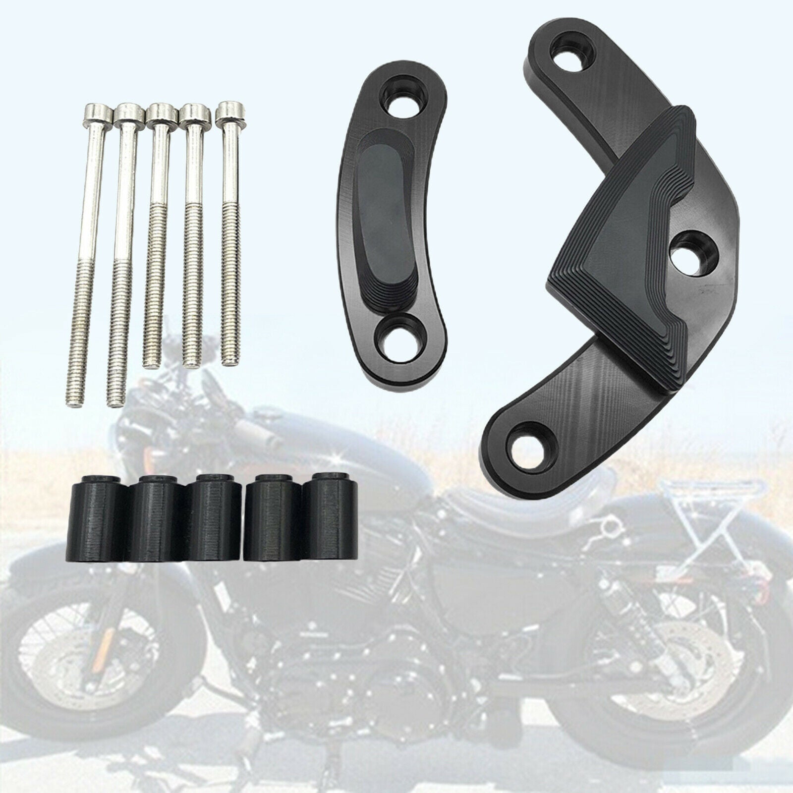 Engine Case Slider Crash Guard Guard for    1200 Black