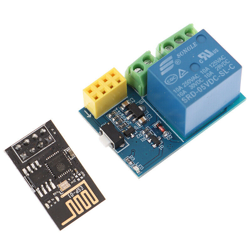 ESP8266 ESP-01S + 5V WiFi Relay Module Smart Home Remote Control Unlock WF