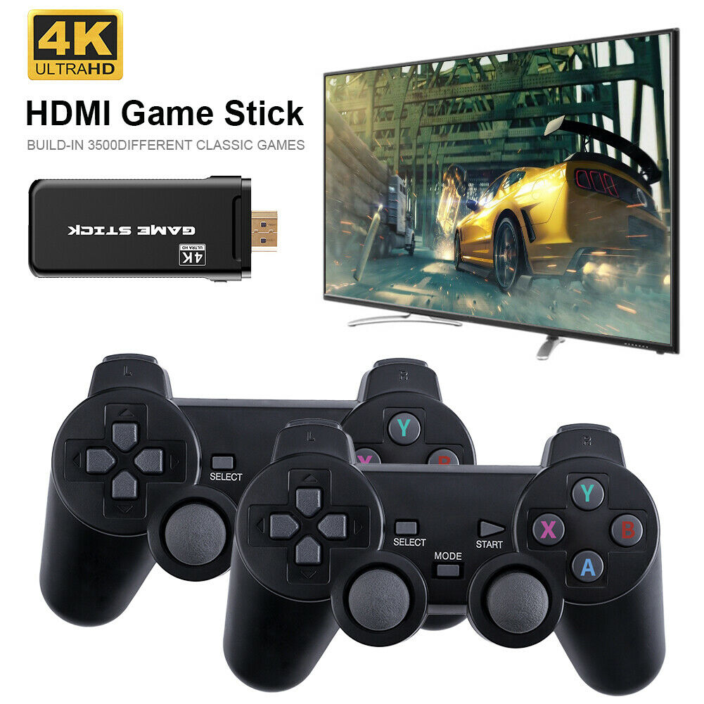 USB Wireless Console Game Stick Video Game Console 8 Bit Mini Retro Controller