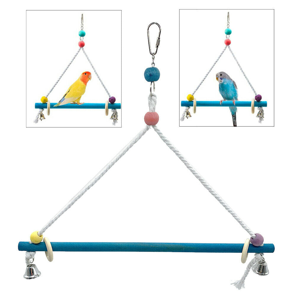 Birds Swing Birds Parrots Perch Stand Medium Birds Canary Budgie Conure