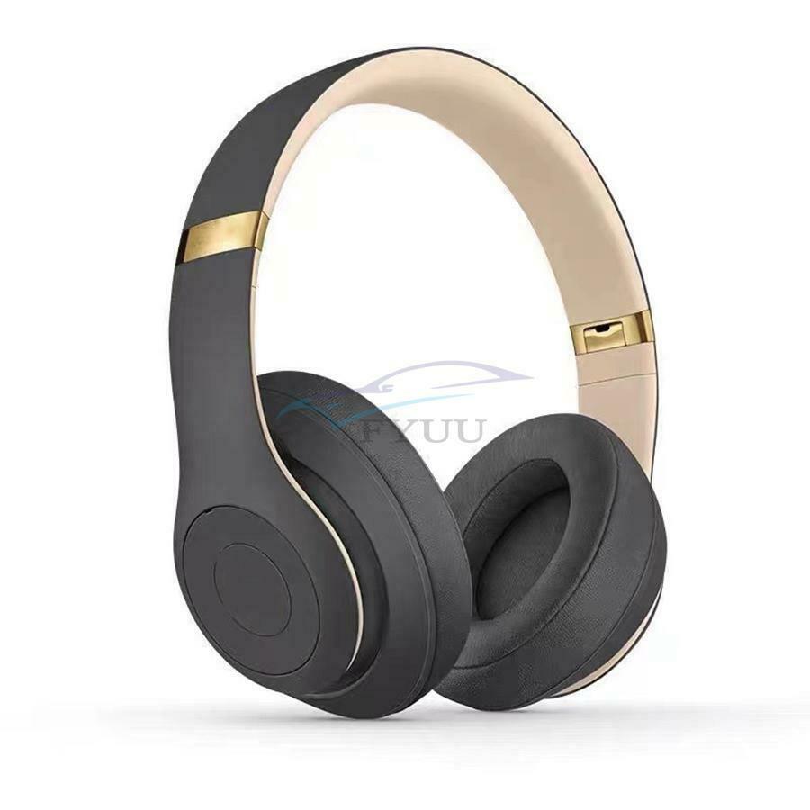 2Pieces Portable Noise-canceling Audio Headphones Headmounted Wireless Bluetooth