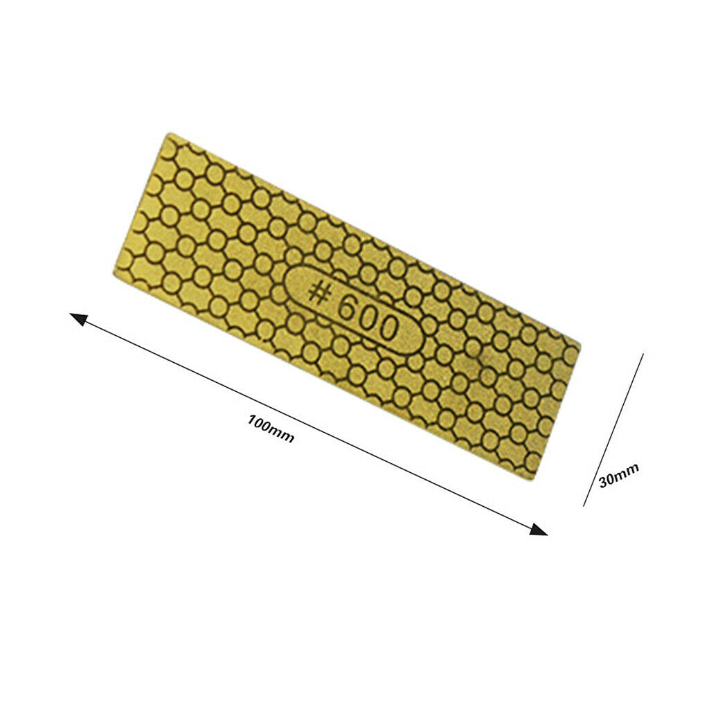2pcs Diamond Coated Sharpener Double Side Sharpening Stone Kitchen