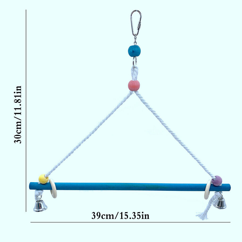 Birds Swing Birds Parrots Perch Stand Medium Birds Canary Budgie Conure