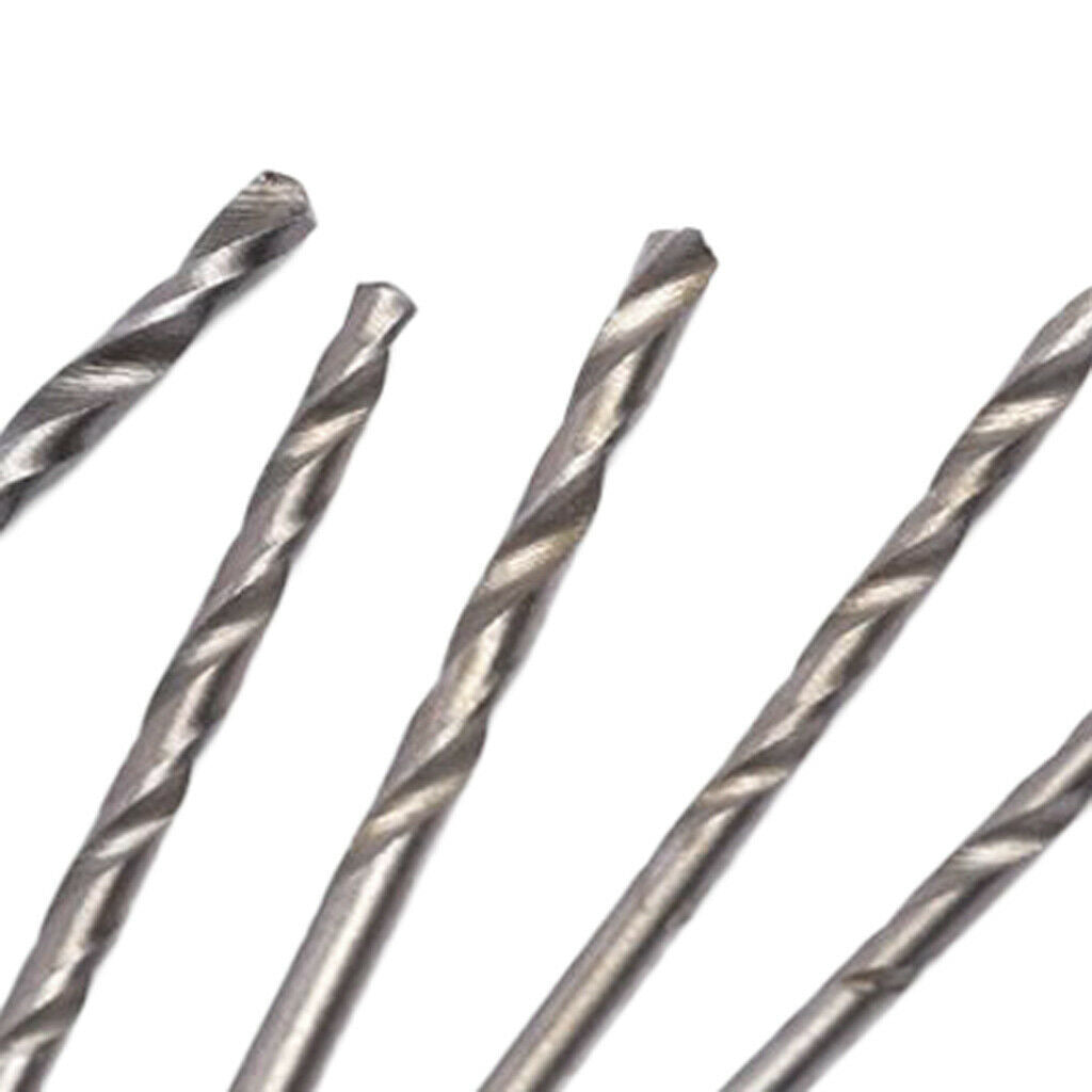 2-2.5mm HSS Twist Drill Bits Set of 6pc Straight Shank for General Purpose