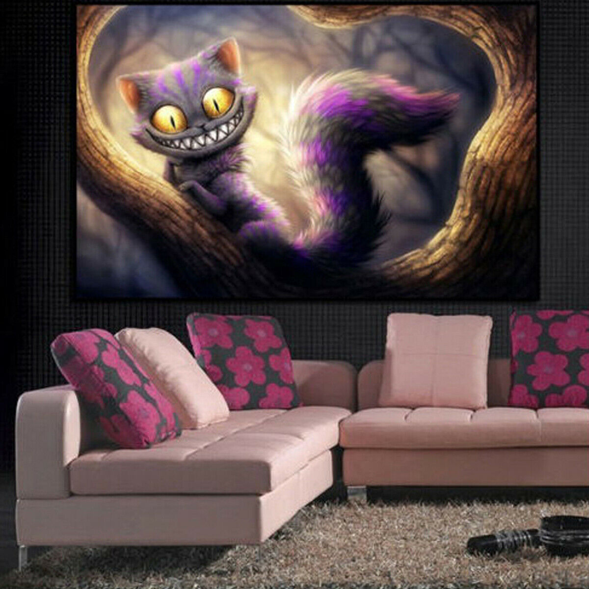 5D DIY Diamond Embroidery  Cat Diamond Painting Cross Stitch Home Decor @