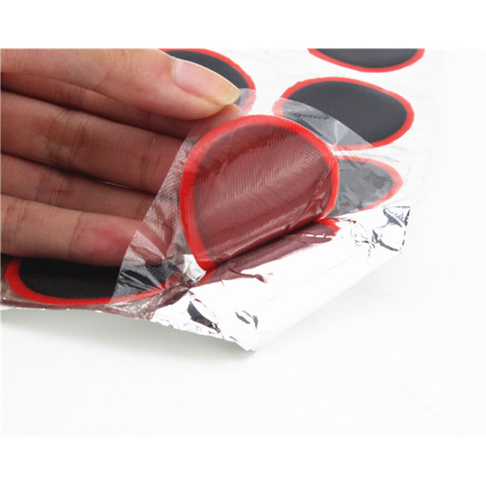 Bicycle Bike Tire Tyre*Rubber Patch Piece Puncture Repair Tool Kit.l8