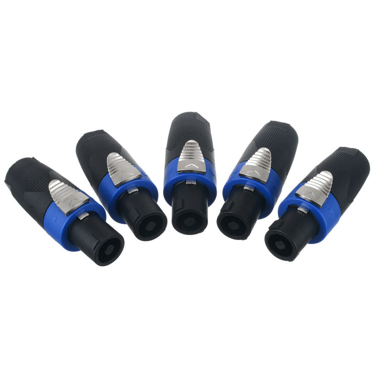 10Pcs NL4FC Pro 4 Pole Male Speakon Connector Adapter Speaker Audio Cable Plug