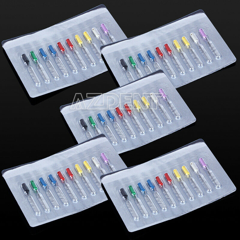50 Box Dental Endodontic Root Canal Files Needles Assorted Barbed Broaches 25mm